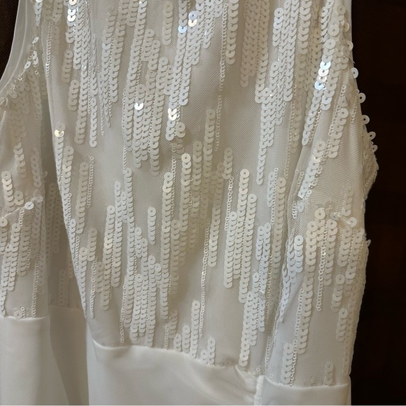 Frank Lyman Beaded Ruched Dress - Picture 5 of 9